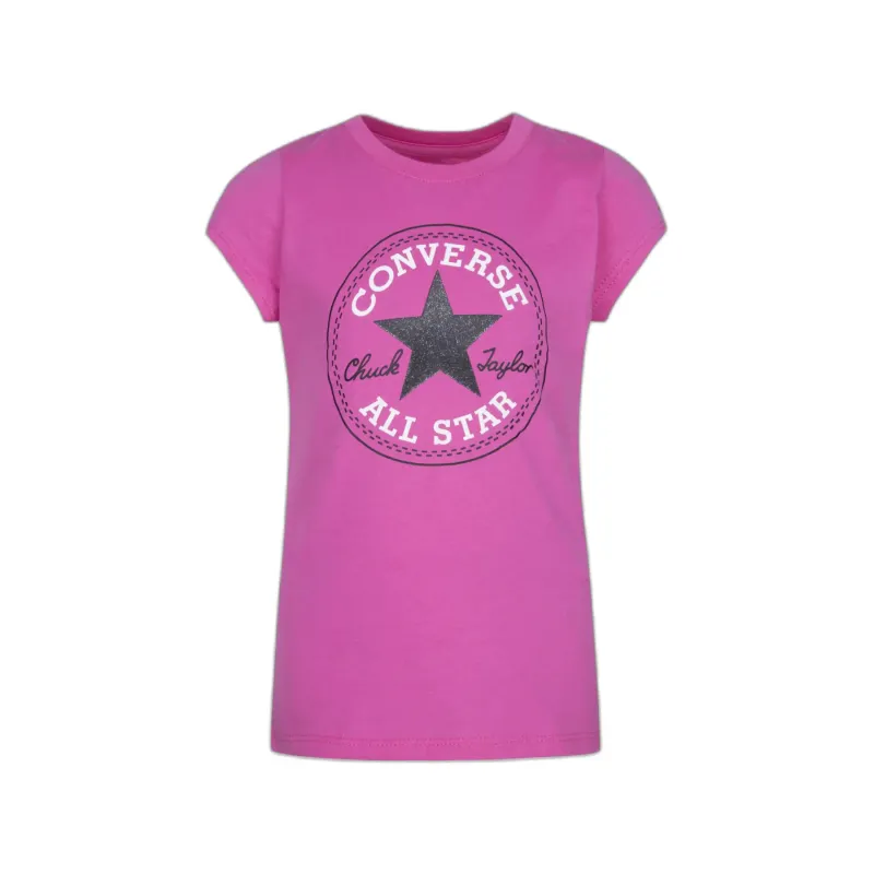 Camiseta de chica Converse Timels Chuck Patch