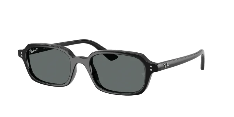 Ray - Ban Unisex Ray - Ban RB4455 ZURI 667781 Gafas de sol Inyectado Negro Gris Pillow Polarizado