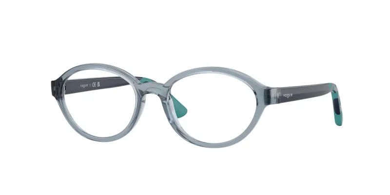 VOGUE EYEWEAR Niños VOGUE EYEWEAR VY2043 2966 Monturas ópticas Nylon Azul Transparente Redonda Normal