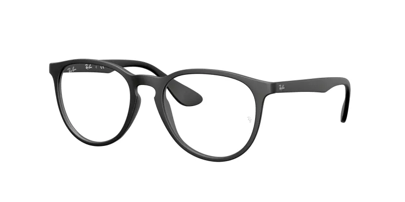 Ray - Ban Mujer Ray - Ban RX7046 ERIKA 5364 Monturas ópticas Inyectado Negro Transparente Redonda Normal