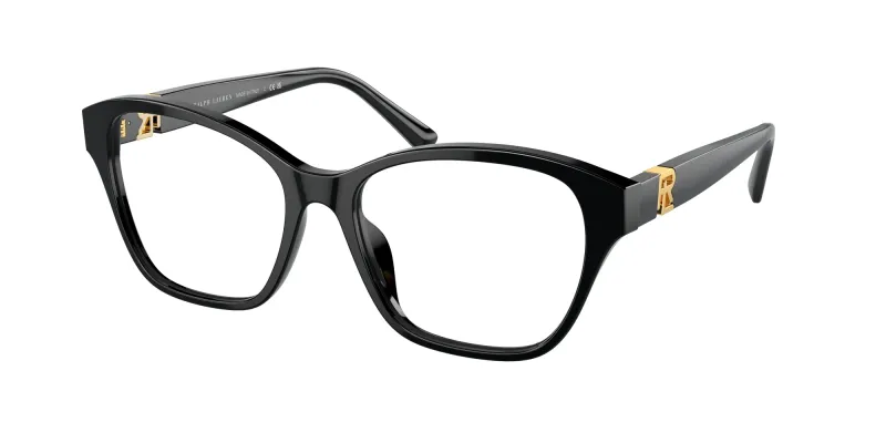 Ralph Lauren Mujer Ralph Lauren RL6236U 5001 Monturas ópticas Acetato Negro Cuadrada Normal