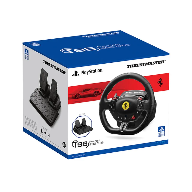 Volante Thrustmaster T98-P Ferrari 296 GTB PS4/PS5/PC