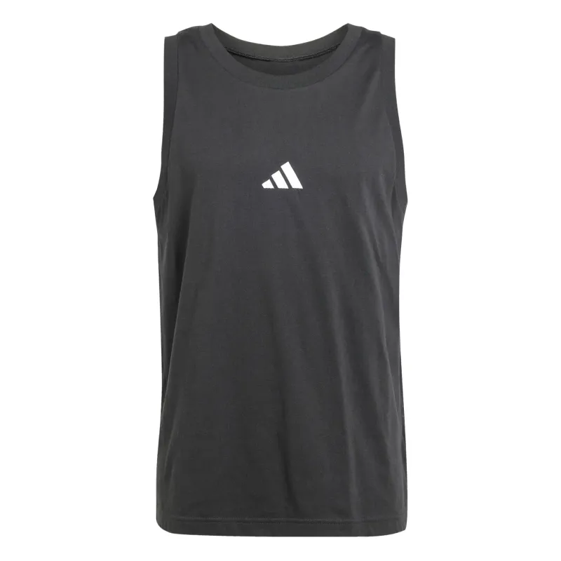 Camiseta sin mangas de jersey simple adidas Essentials Small Logo