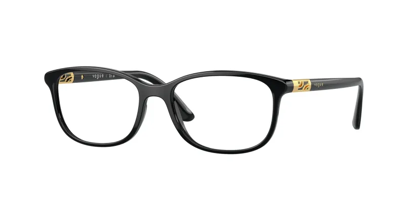 VOGUE EYEWEAR Mujer VOGUE EYEWEAR VO5163 W44 Monturas ópticas Inyectado Negro Pillow Normal