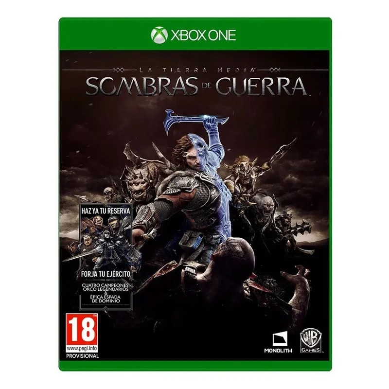 La Tierra Media: Sombras de Guerra Xbox One (SP)