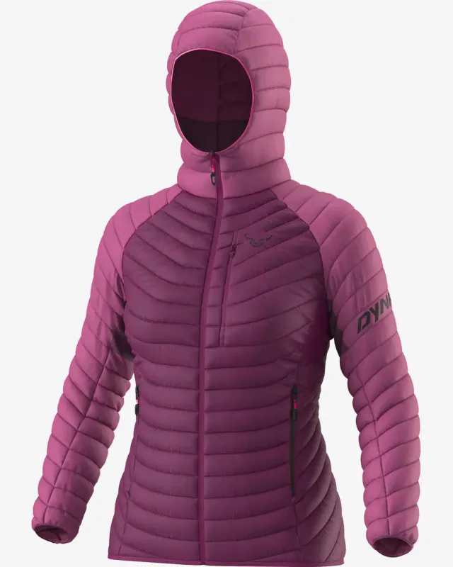 Chaqueta Dynafit Radical Down Hooded rosa lila mujer - L