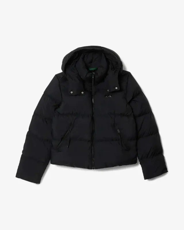 Chaqueta Lacoste Sport Puffer negro puro mujer - 40