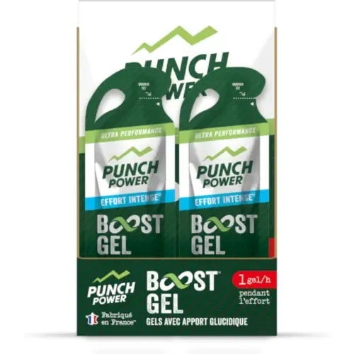 Gel Energético Cafeína Guaraná - Sabor Cola (Ultra Rendimiento) Punch Power Boost Gel