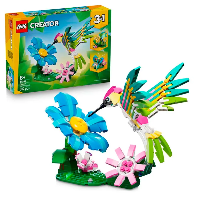 LEGO® LEGO Creator Fauna Salvaje: Colibrí de Colores 31384