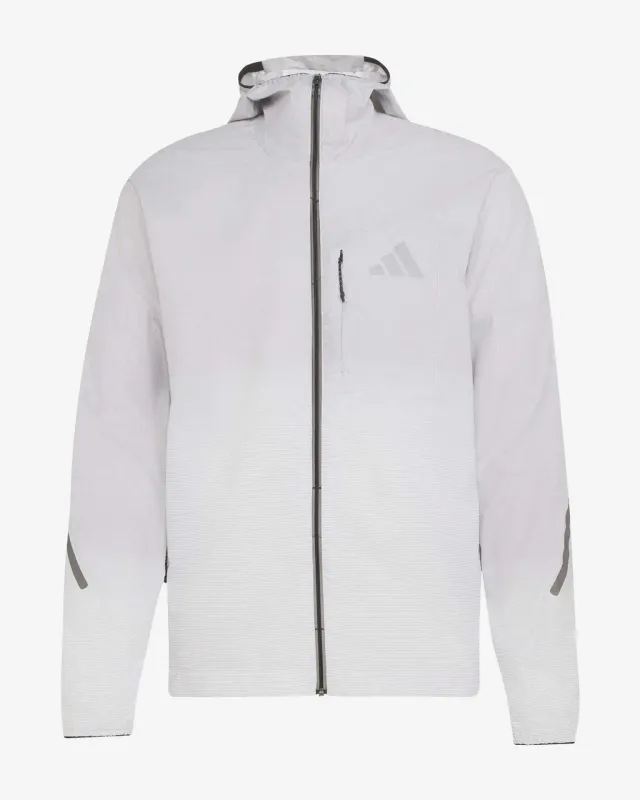 Chaqueta con capucha adidas Terrex Xperior Clima365 Light Windweave blanco puro - XL