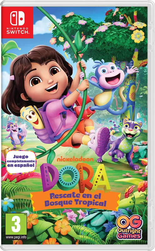 Dora Rescate en el Bosque Tropical Switch (SP)