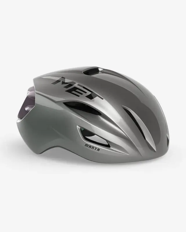 Casco MET Manta MIPS gris plata - M