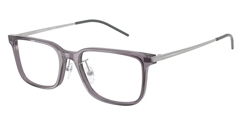 Emporio Armani Hombre Emporio Armani EA3275D 5029 Monturas ópticas Acetato Gris Cuadrada Normal