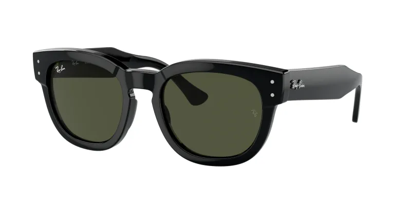 Ray - Ban Unisex Ray - Ban RB0298S MEGA HAWKEYE 901/31 Gafas de sol Acetato Negro Verde Cuadrada Normal