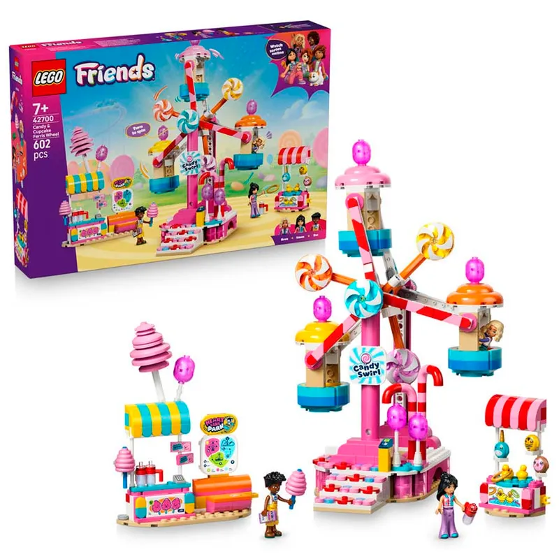LEGO® Friends Noria de Caramelos y Cupcakes 42700