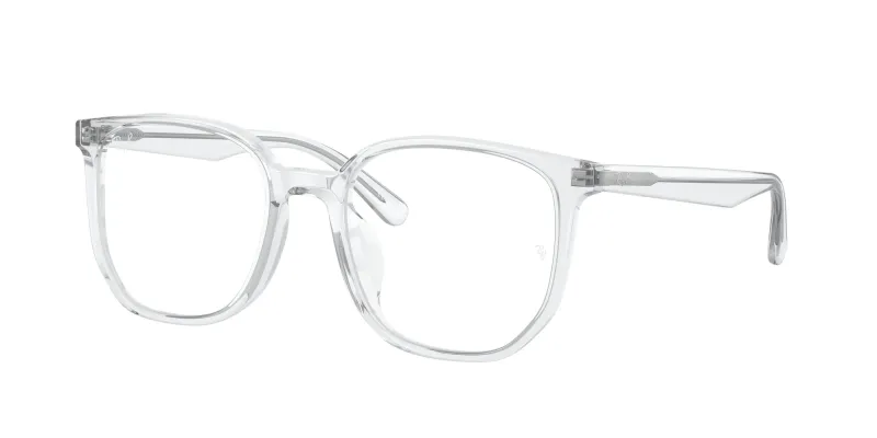 Ray - Ban Unisex Ray - Ban RX5411D 2001 Monturas ópticas Acetato Transparente Geométrico Normal