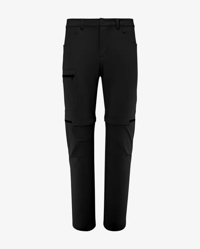 Pantalón convertible Millet Ubic Str Zip Off negro - 48