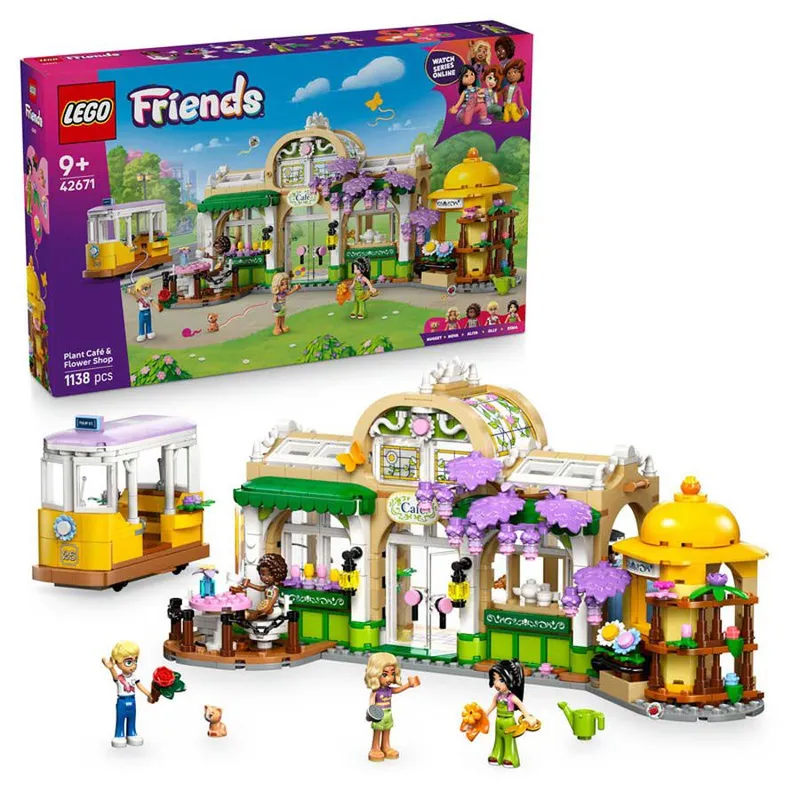 LEGO® Friends Café Botánico y Floristería 42671