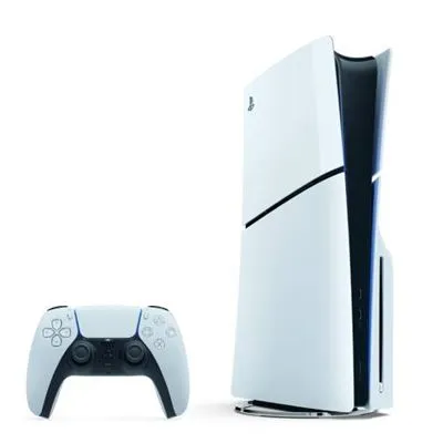 Pack: PS5 Slim Blanca con Lector + Dual Sense