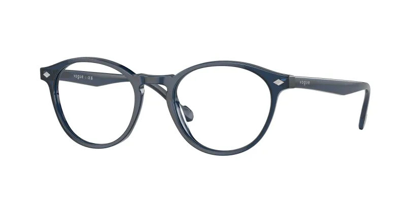 VOGUE EYEWEAR Hombre VOGUE EYEWEAR VO5326 2760 Monturas ópticas Acetato Azul Redonda Normal
