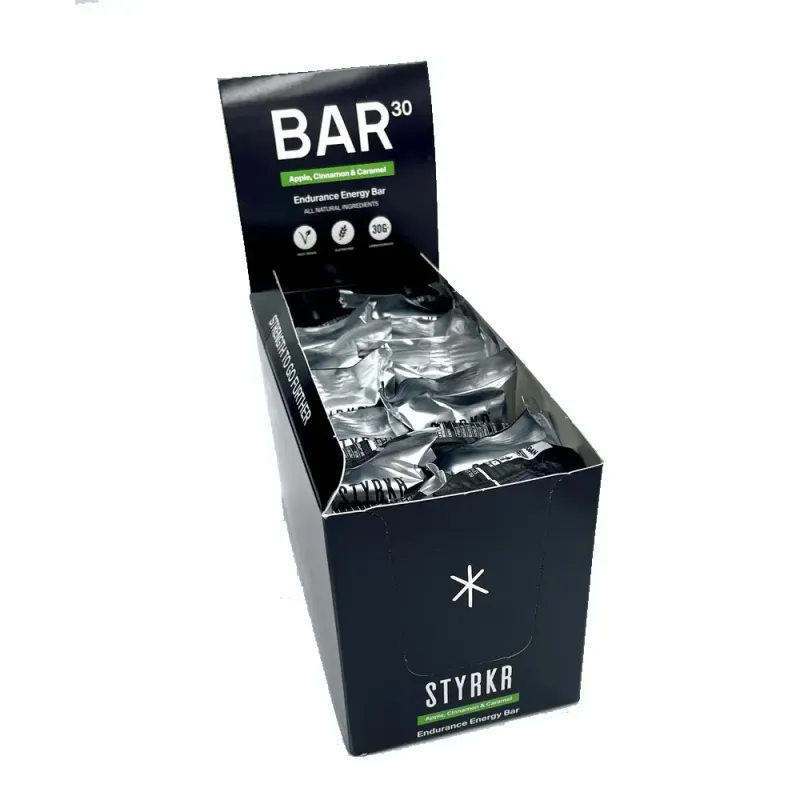 Nutrition protéinée Styrkr BAR30 Pommes, Cannelle, Caramel