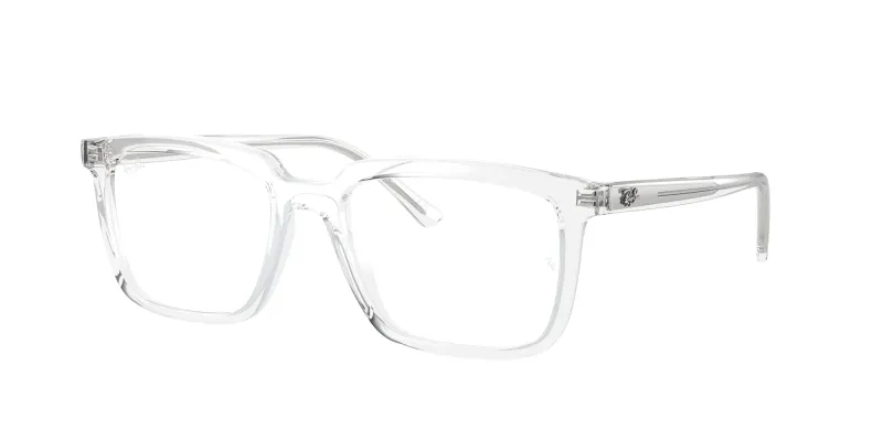 Ray - Ban Unisex Ray - Ban RX7239 ALAIN 2001 Monturas ópticas Acetato Transparente Transparente Cuadrada Normal