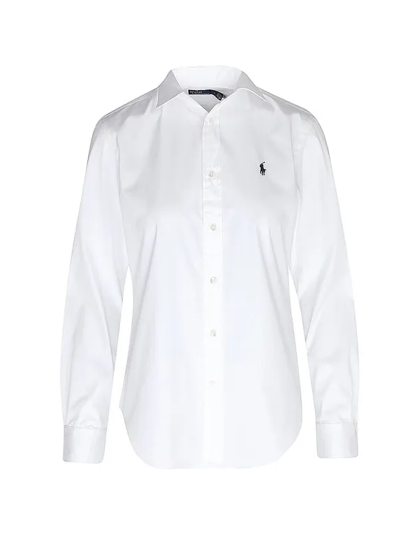 POLO RALPH LAUREN Blusa blanco | 36