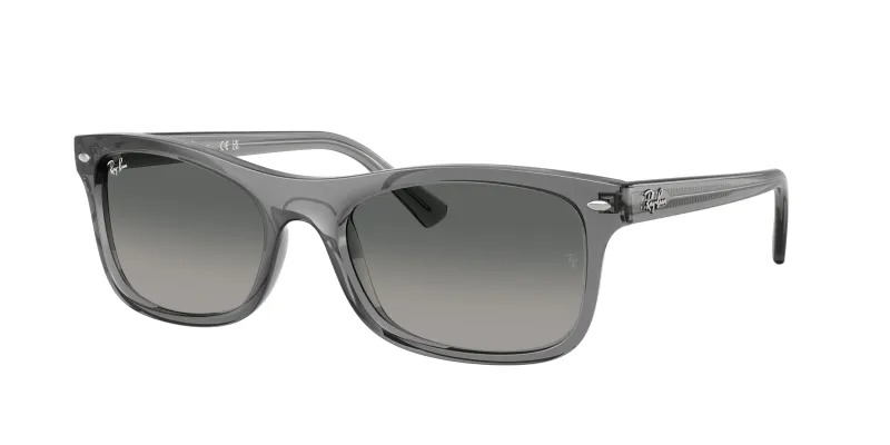 Ray - Ban Unisex Ray - Ban RB2226 664171 Gafas de sol Acetato Gris Gris Cuadrada Normal Matizado