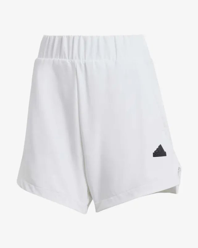 Pantalón corto adidas Z.N.E. Woven blanco mujer - XS