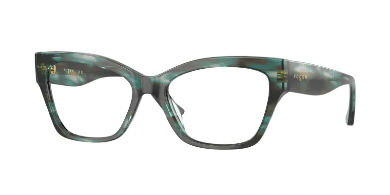 VOGUE EYEWEAR Mujer VOGUE EYEWEAR VO5523 3088 Monturas ópticas Acetato Verde Cat Eye Normal