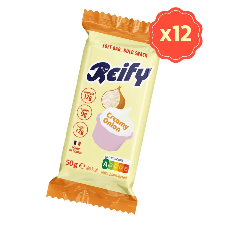 Barra de proteínas salada Reify Saveur Creamy Onion