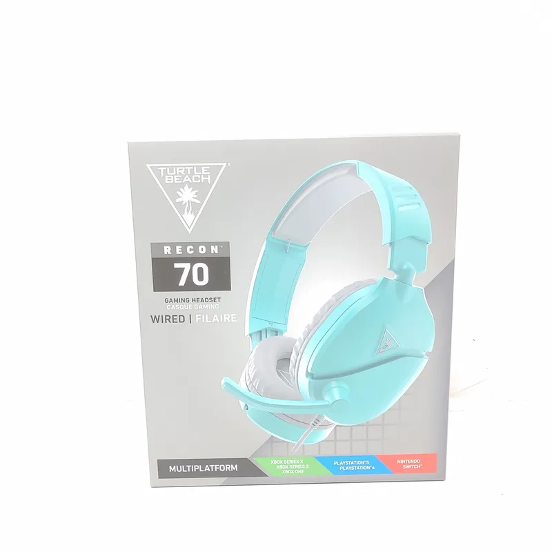 Headset Gaming Turtle Beach Recon 70 Verde Azulado PS4/PS5/Xbox/Switch/PC