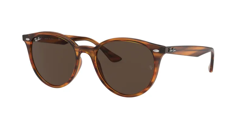 Ray - Ban Unisex Ray - Ban RB4305 820/73 Gafas de sol Inyectado Rojo Marrón Pantos Normal