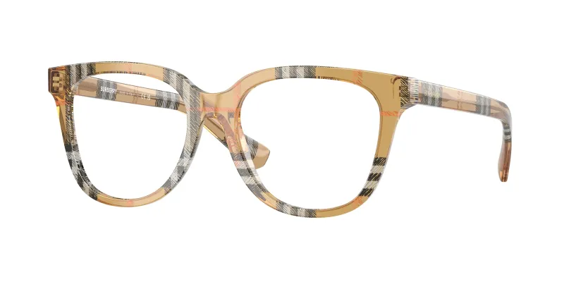 Burberry Mujer Burberry BE2439 4163 Monturas ópticas Acetato Marrón Pantos Normal