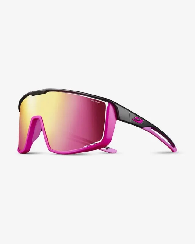 Gafas Julbo Fury negro rosa con lentes Spectron 3 dorado rosa