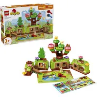DUPLO Ciudad Bosque con animales salvajes, Juegos de construcción