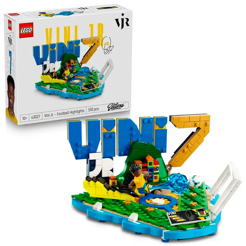 LEGO® Editions Vini Jr.: Fenómenos del Fútbol (43027)