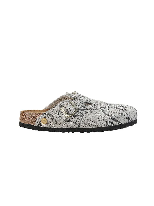 BIRKENSTOCK Pantoletten BOSTON RIVET gris | 36