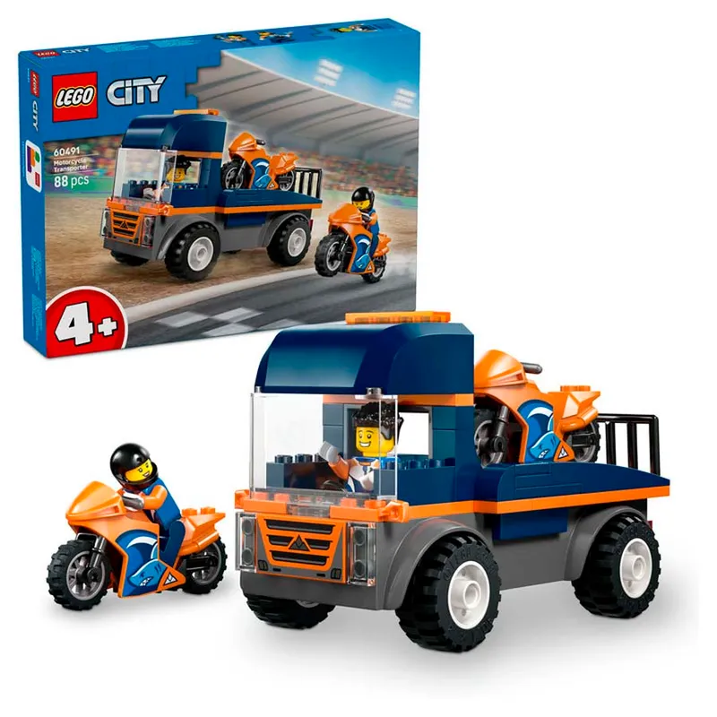 LEGO® City Camión de Transporte de Motos 60491