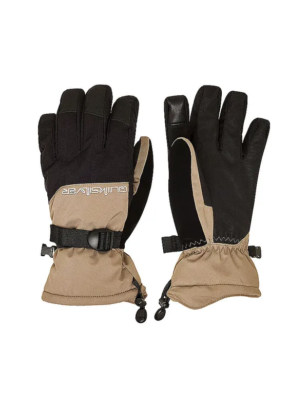 QUIKSILVER Guantes de snowboard Mission para hombre beige | XL