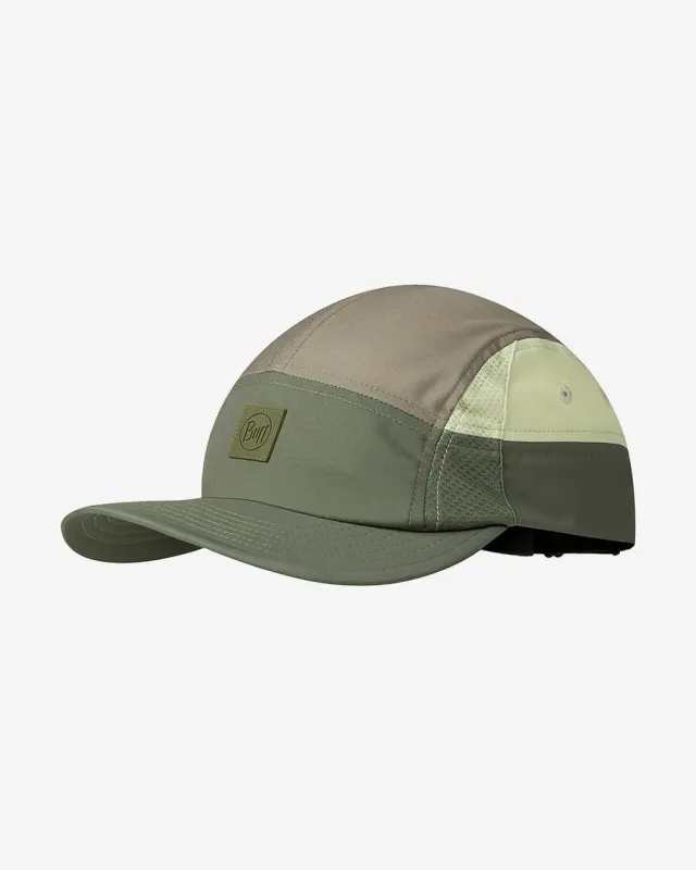 Gorra Buff 5 Panel Go verde bosque grisáceo - L-XL