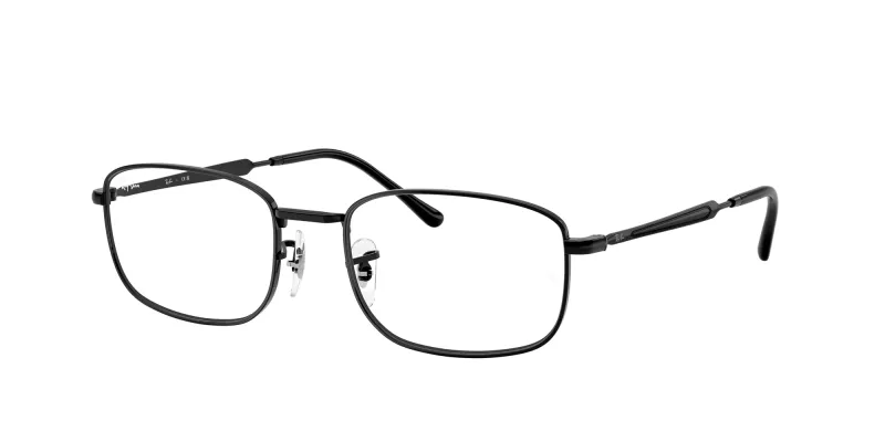 Ray - Ban Unisex Ray - Ban RX6533 2509 Monturas ópticas Metal Negro Transparente Pillow Normal
