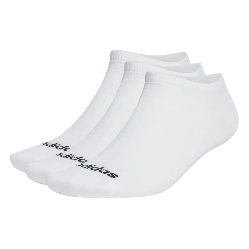 Calcetines bajos lineales adidas (x3)