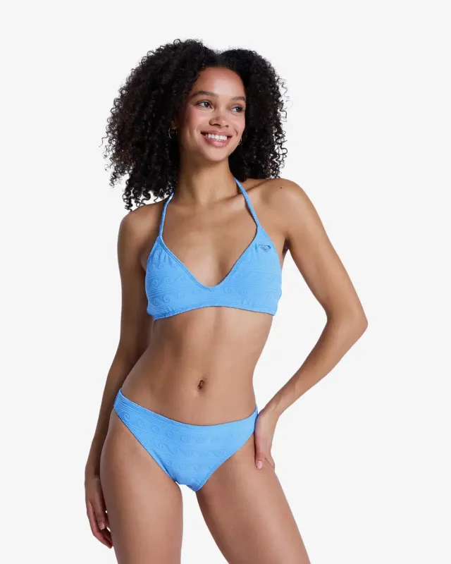 Braga bikini Roxy Paradise Wave azul mujer - L