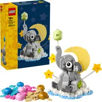 Elefante bebé flotante, Juegos de construcción