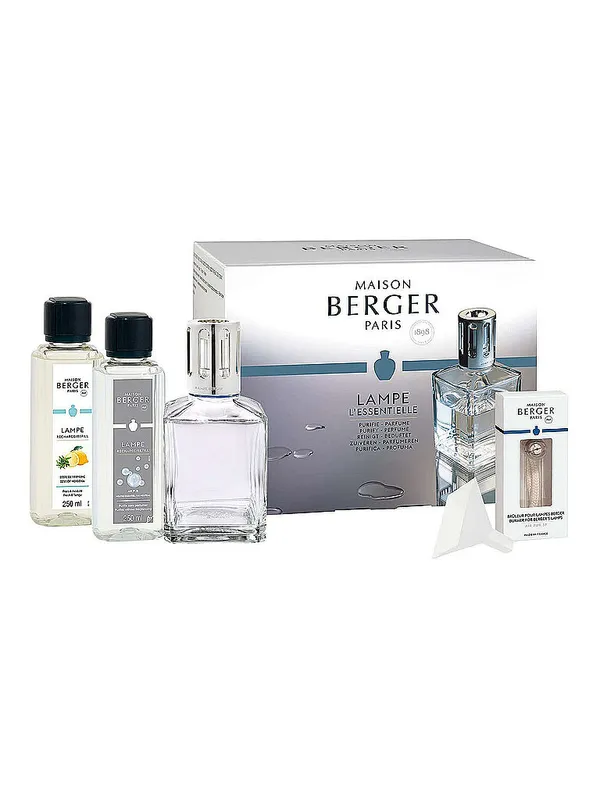 MAISON BERGER PARIS Frasco de 180 ml con 2x250 ml de perfume (recambio) transparente