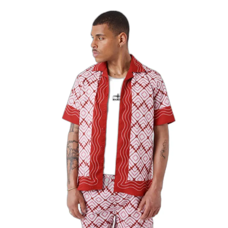 Camisa fluida geométrica Project X Paris