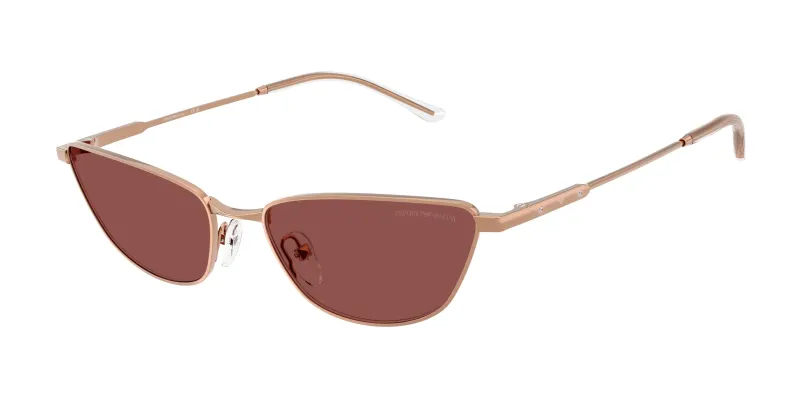Emporio Armani Mujer Emporio Armani EA2174B 301175 Gafas de sol Metal Oro Violeta Cat Eye Normal