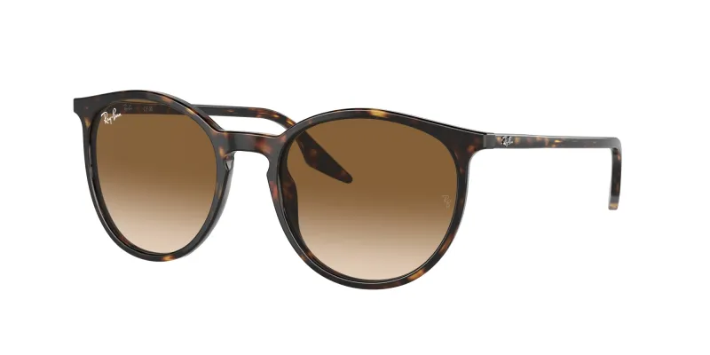 Ray - Ban Unisex Ray - Ban RB2204 902/51 Gafas de sol Acetato Tortuga Marrón Pantos Normal Sombreado