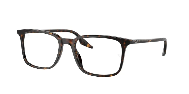 Ray - Ban Unisex Ray - Ban RX5421 2012 Monturas ópticas Acetato Tortuga Cuadrada Normal